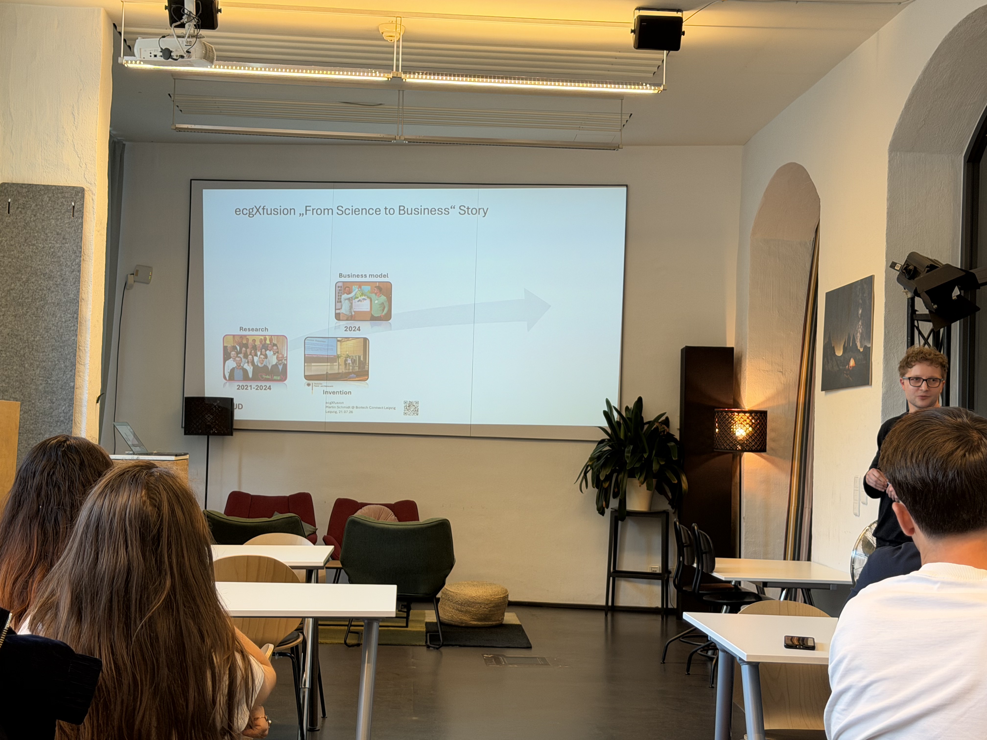 A Biotech Connect talk at Basislager Leipzig