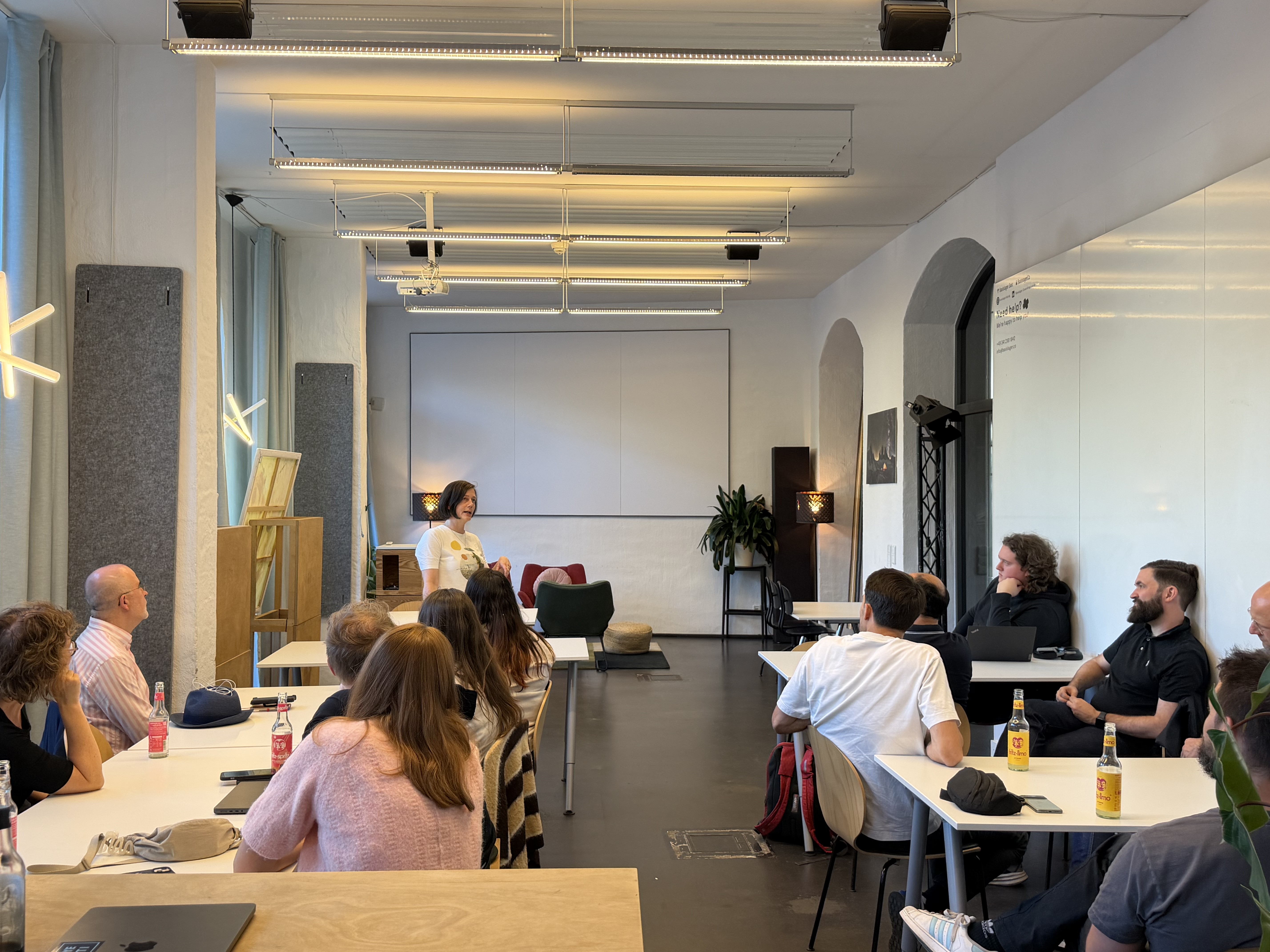 Biotech Connect audience at Basislager Leipzig