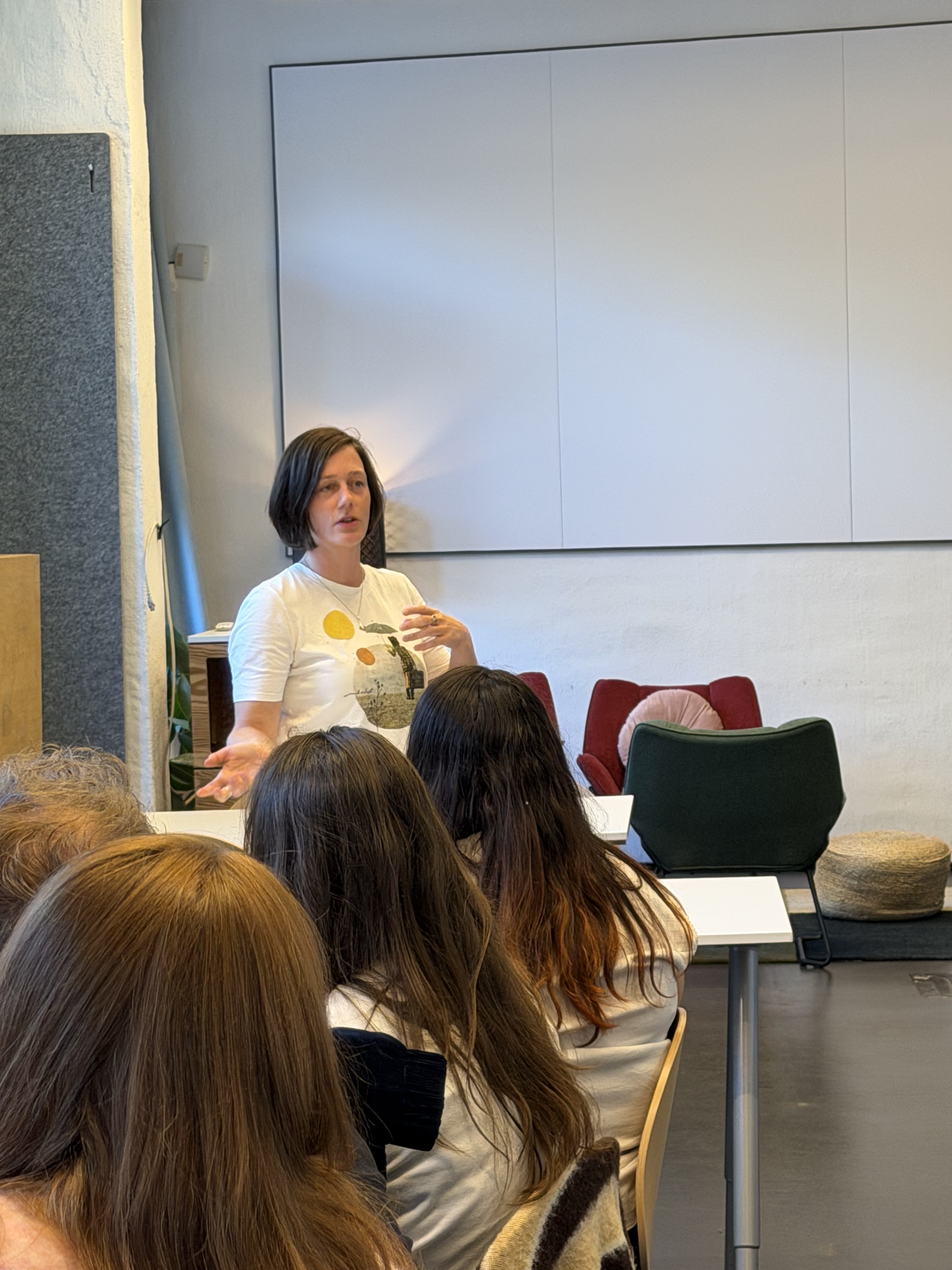 A speaker talking with the Biotech Connect audience